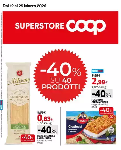 40 prodotti al -40%