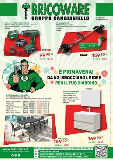 Dal 12 marzo al 12 aprile 2026