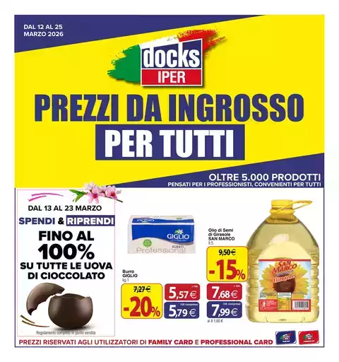 Prezzi da ingrosso per tutti
