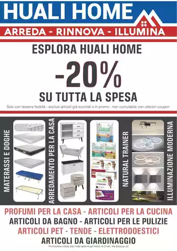-20% su tutta la spesa