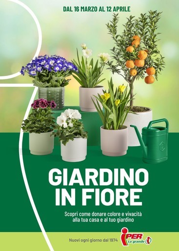 Giardino in fiore