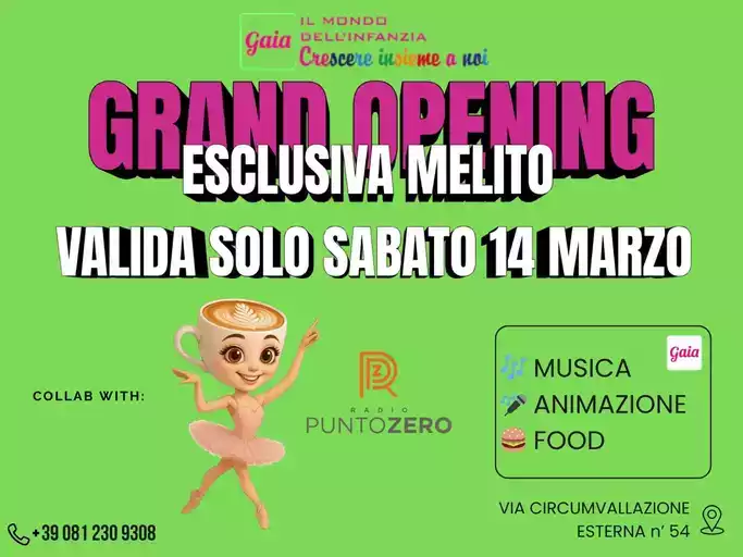 Grand opening