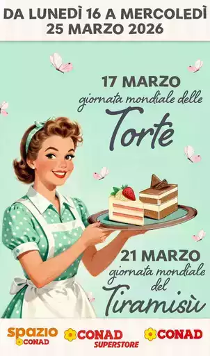 GIORNATA MONDIALE DELLE TORTE E TIRAMISU GIORNATA MONDIALE DELLE TORTE E TIRAMISU