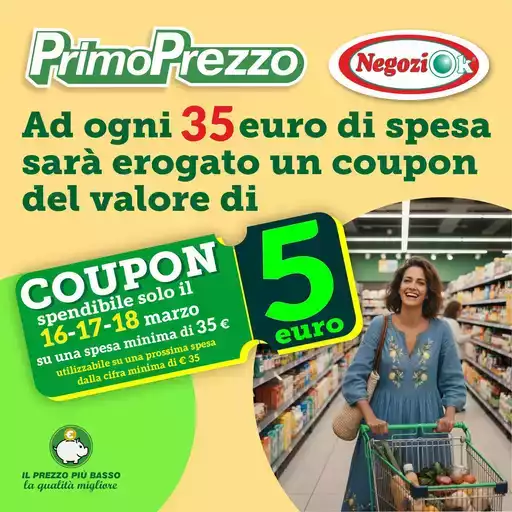 Coupon 5 euro