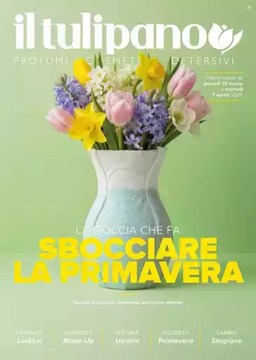 La goccia che fa sbocciare la primavera