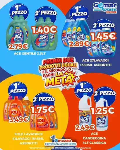 Prendi due prodotti uguali