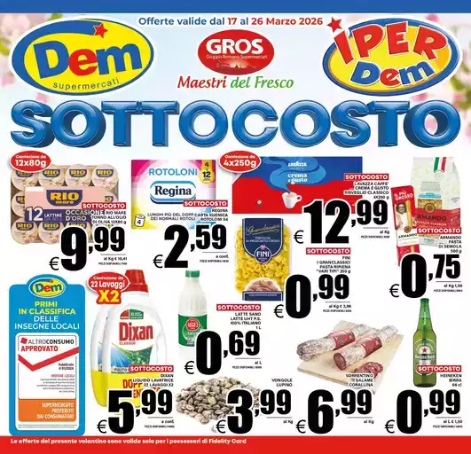 Sottocosto