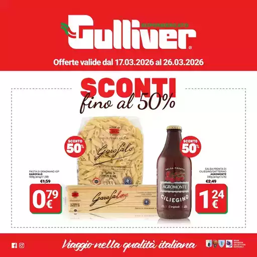 Sconti fino al 50%
