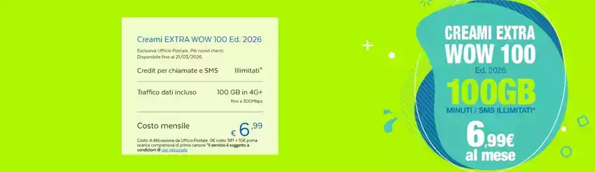 Creami extra wow 100