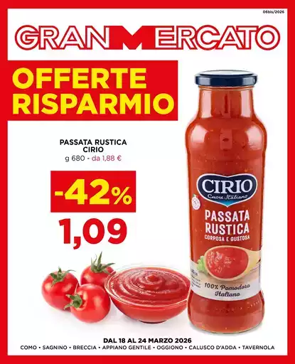 Offerte risparmio