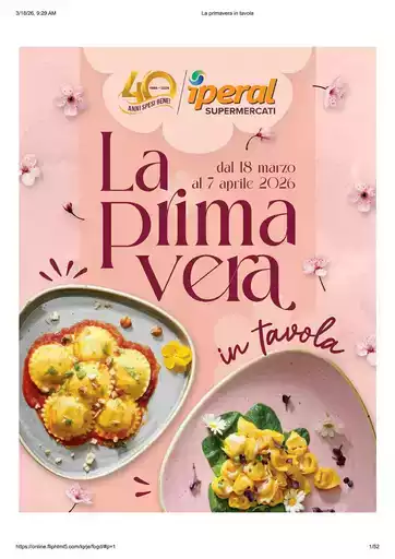 La primavera in tavola