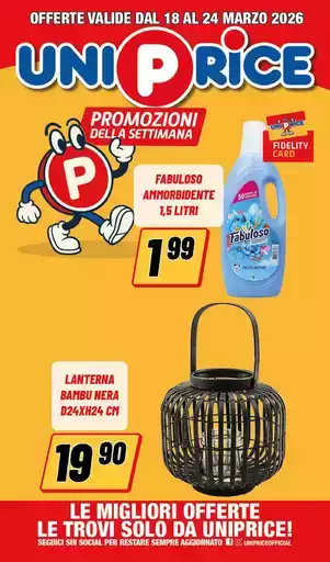 Promozioni della settimana