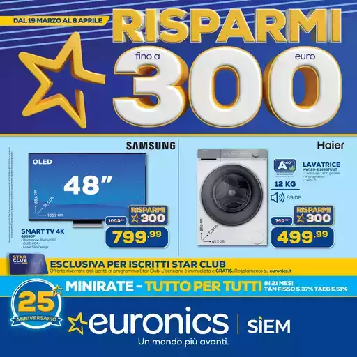 Risparmi fino a 300 euro