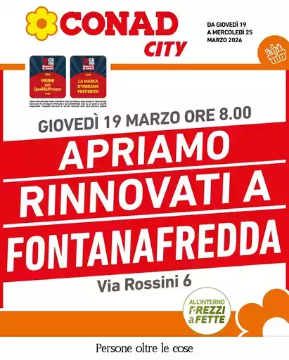 Apriamo Rinnovati a Fontanafredda dal 19 marzo