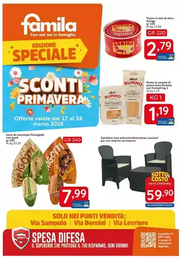 Sconti primavera