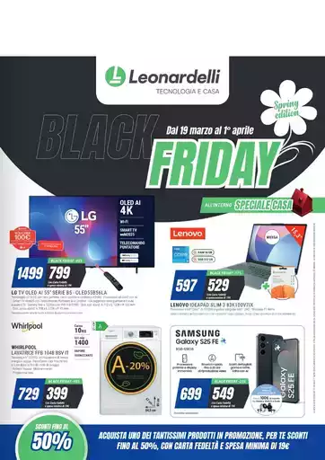 Black Friday - Spring Edition