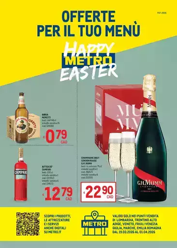 Offerte per il tuo Menù - AREA 1