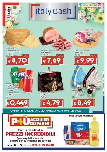 Offerte valide dal 20 marzo al 4 aprile Offerte valide dal 20 marzo al 4 aprile