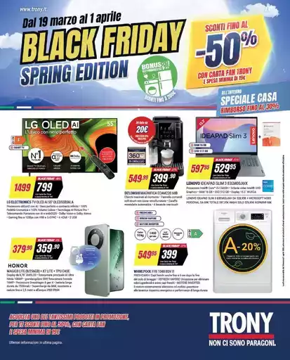 Black friday spring edition