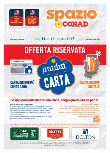 PRODOTTI ALLA CARTA