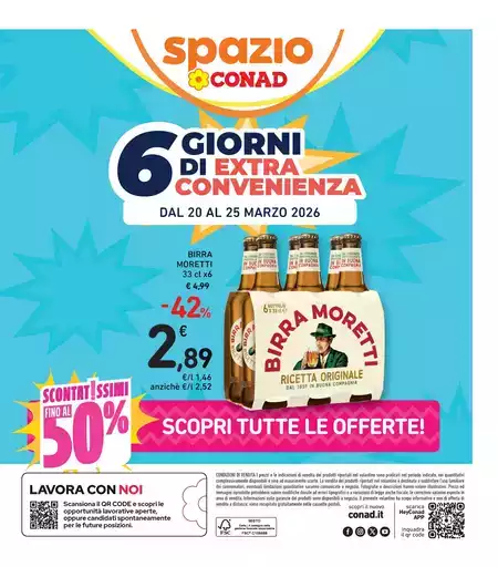 6 giorni di extra convenienza