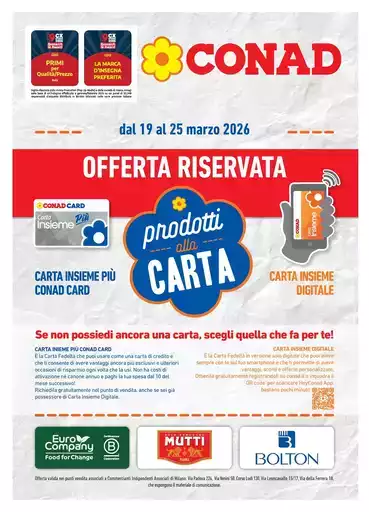 PRODOTTI ALLA CARTA PRODOTTI ALLA CARTA