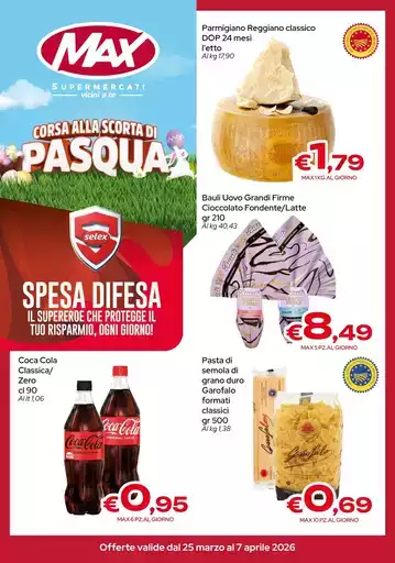 Corsa alla scorta di pasqua