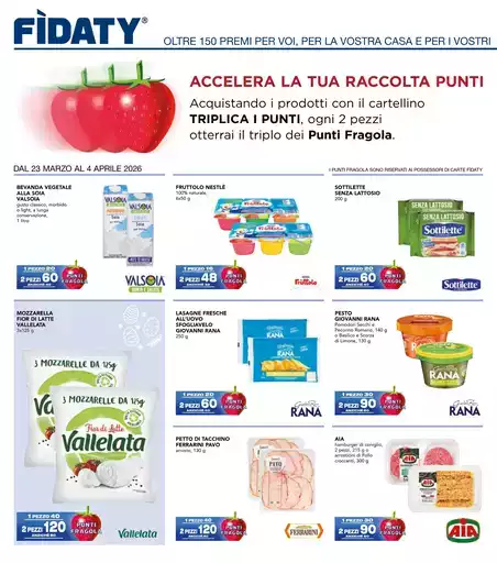 Triplica i punti fragola