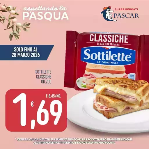 Solo fino al 28 marzo