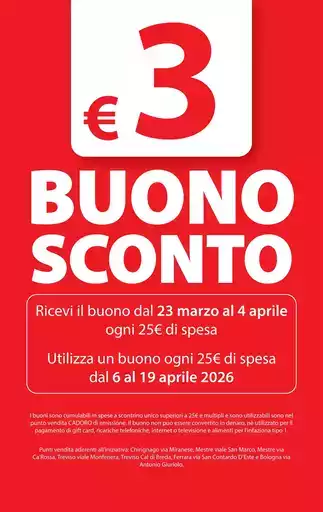 Buono sconto