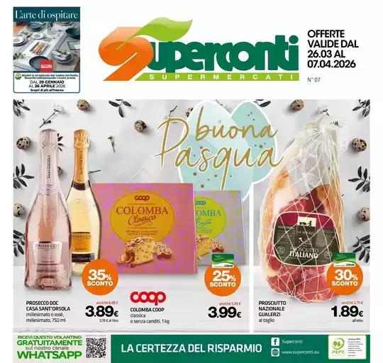 Offerte valide dal 26.03 al 07.04.2026