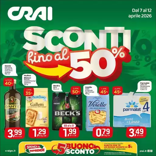 Sconti fino al 50