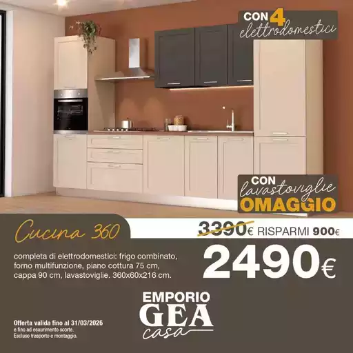 Offerta valide dal 31/04/2026