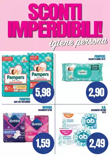 SCONTI IMPERDIBILI!