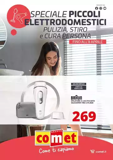 Speciale Piccoli elettrodomestici da Comet!
