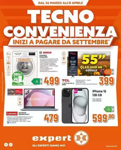 Tecno convenienza da Expert!