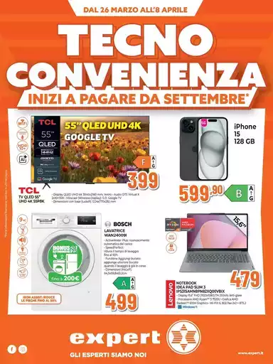 Tecno convenienza da Expert! Tecno convenienza da Expert!