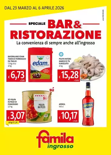 SPECIALE BAR & RISTORAZIONE
