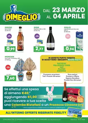 Dal 23 marzo al 04 aprile