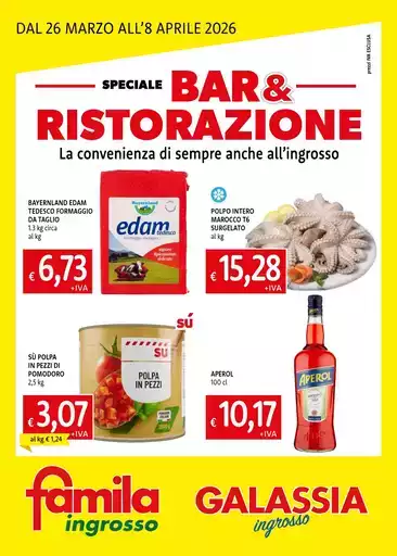 Speciale bar & ristorazione Speciale bar & ristorazione
