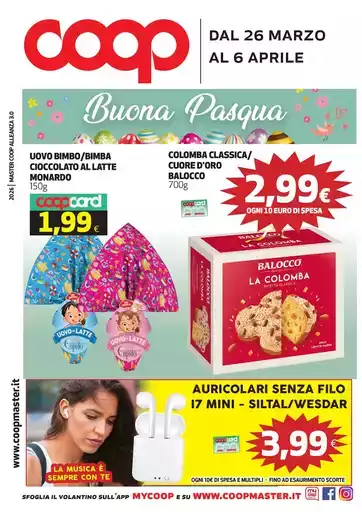 dal 26 marzo al 6 aprile