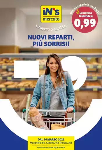 Nuovi reparti,piu sorridi
