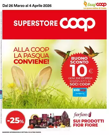 Alla Coop la Pasqua conviene!