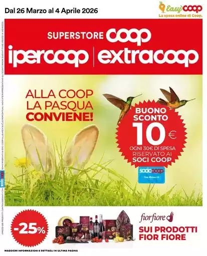 Alla Coop la Pasqua conviene! Alla Coop la Pasqua conviene!
