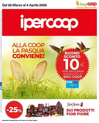 Alla Coop la Pasqua conviene! Alla Coop la Pasqua conviene!