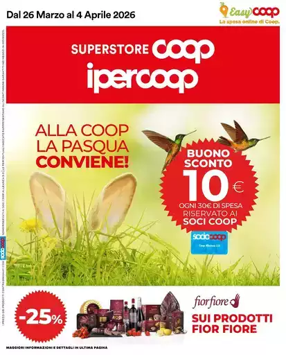 Alla Coop la Pasqua conviene!