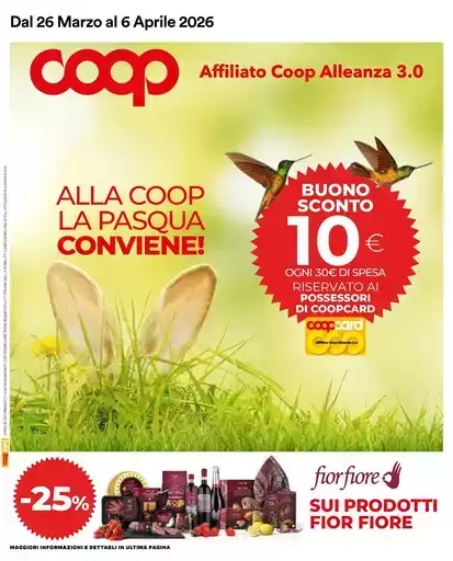 Alla Coop la Pasqua conviene!