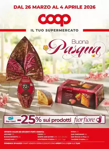 Dal 26 marzo al 4 aprile 2026