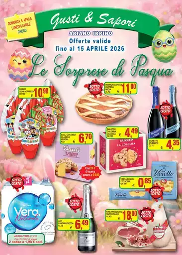 Le sorprese di Pasqua