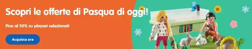 Scopri le offerte di Pasqua di oggi! Scopri le offerte di Pasqua di oggi!
